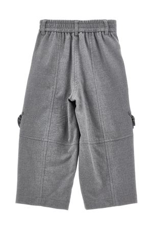 grey fabric trousers MONNALISA KIDS | 11F41461590032